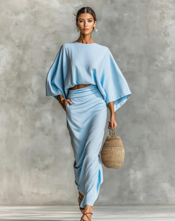 Camille Travail™ | High-Waisted Skirt Suit Set