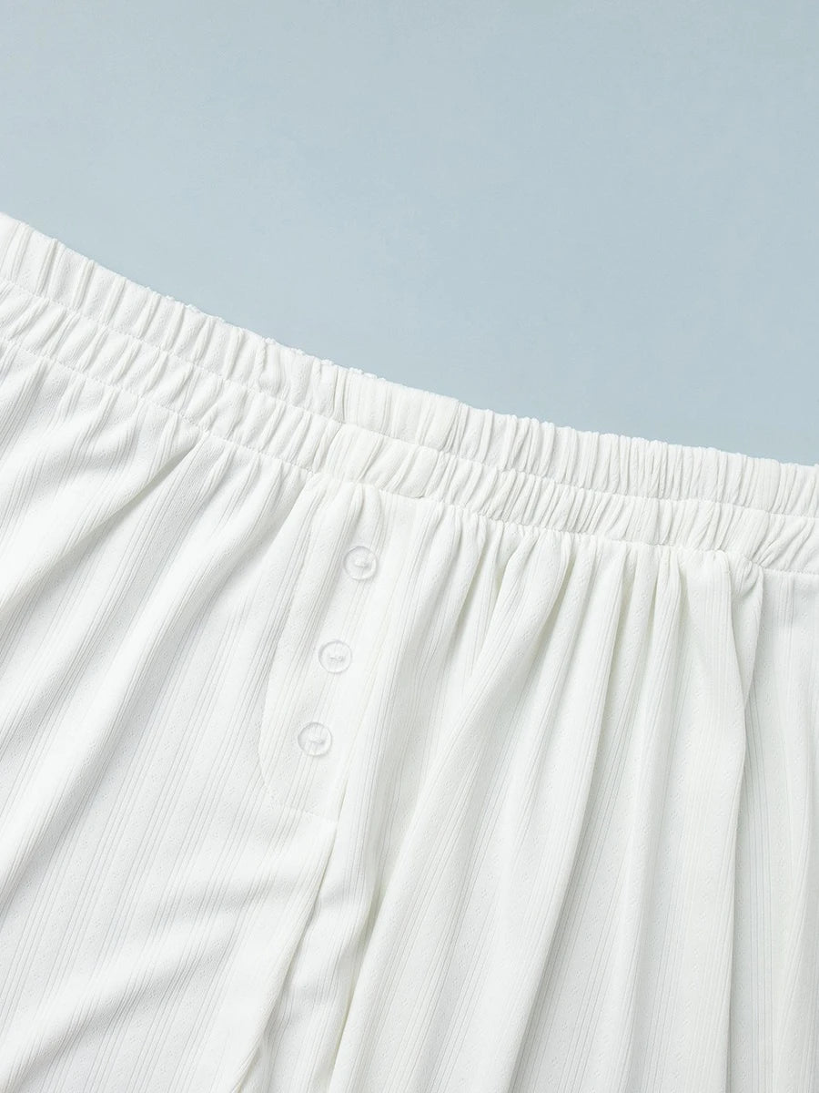 Jacquard Summer Pajama Set