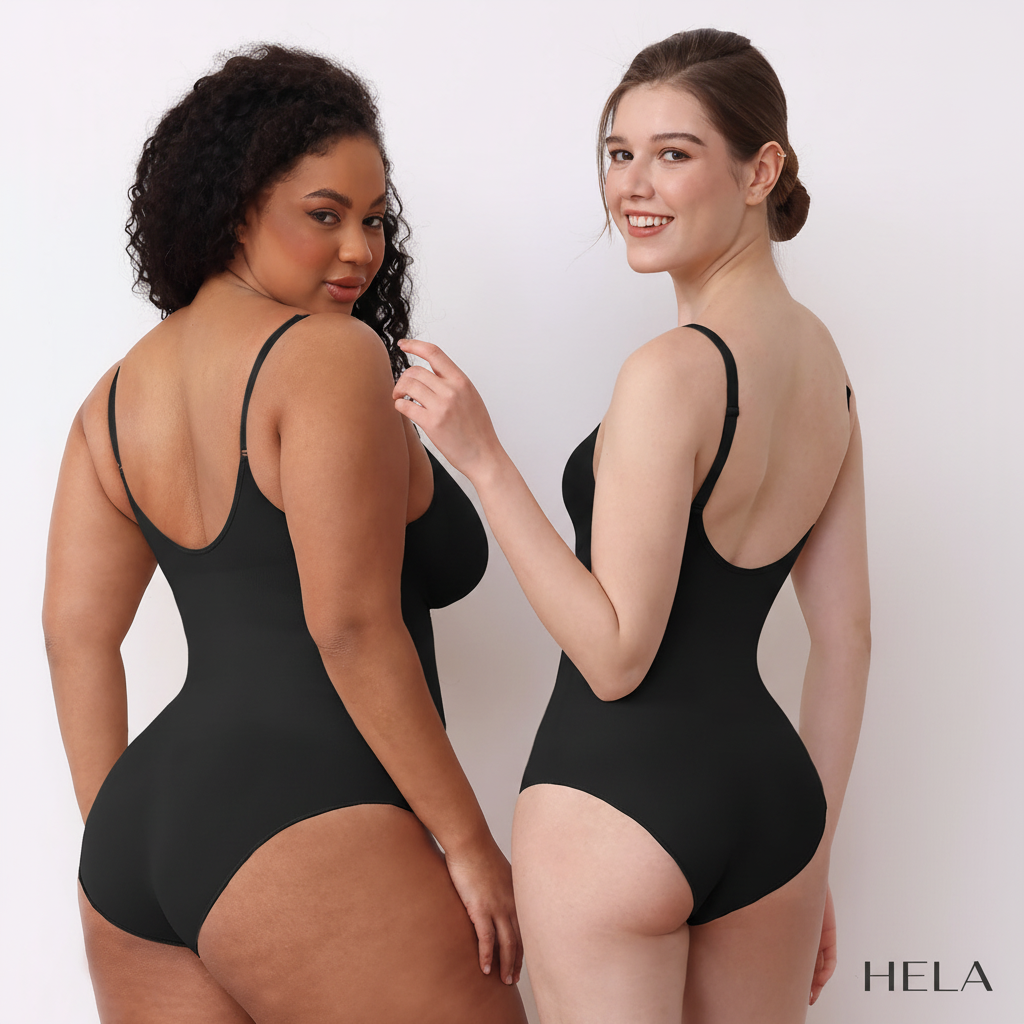 Black Bodysuit Duo Back - Hela