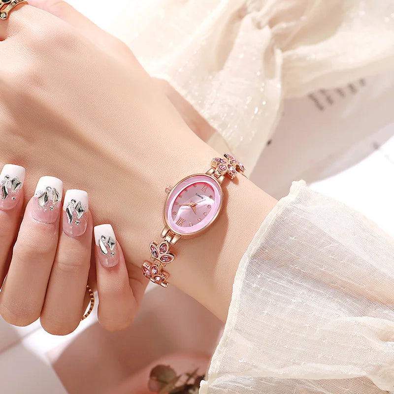 Elegante Dames Waterdichte Quartz Horloge