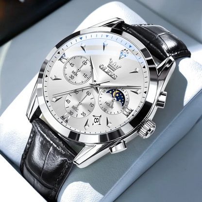 OLEV Luminescent Quartz HORLOGE