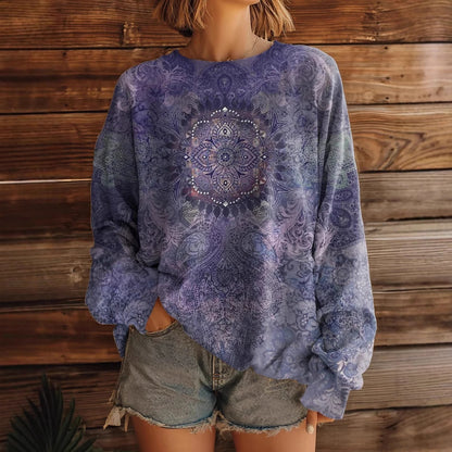 RETRO WESTERN STIJL SWEATSHIRT