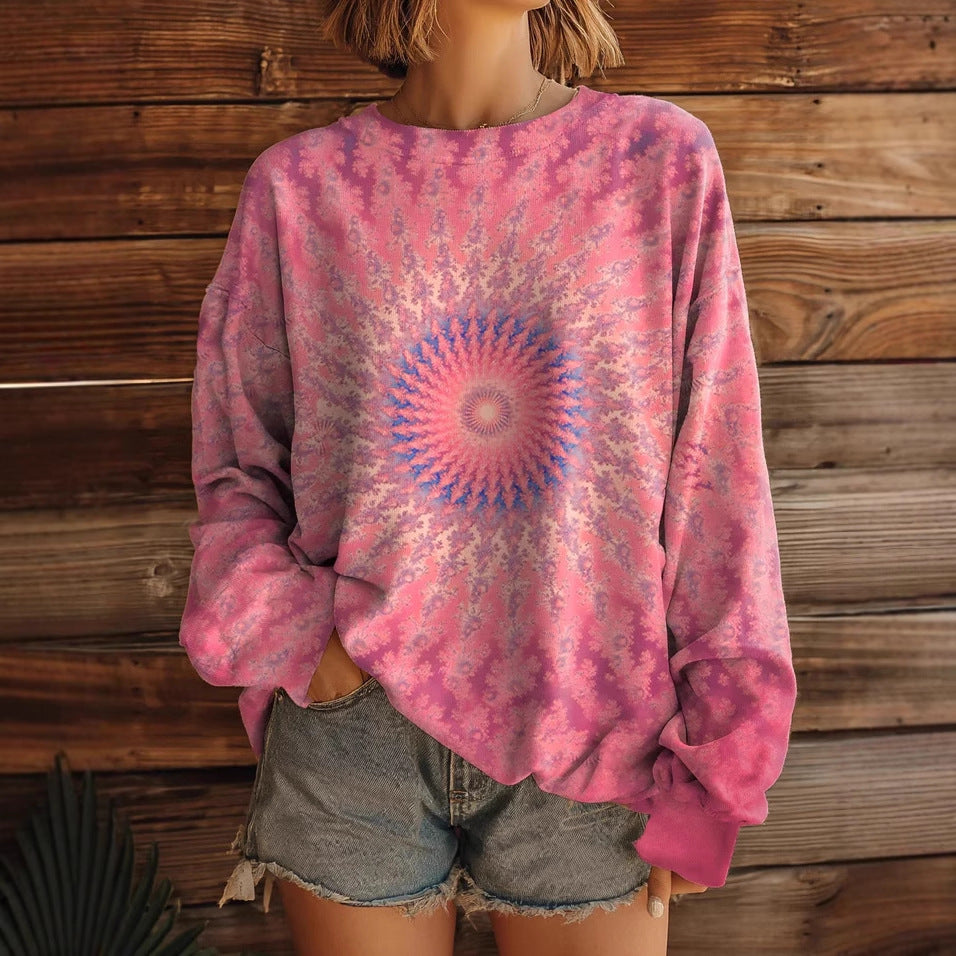 RETRO WESTERN STIJL SWEATSHIRT