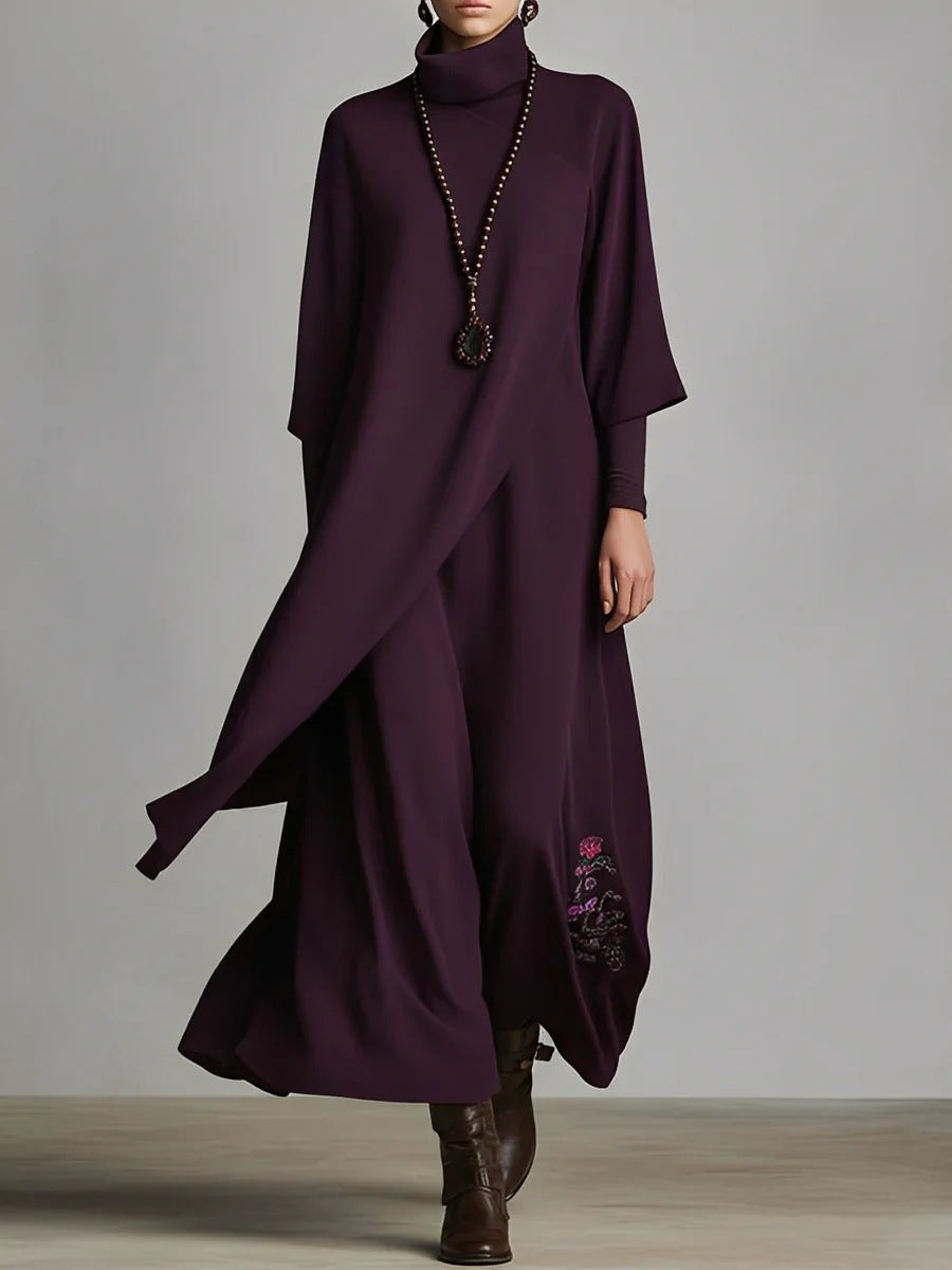 Celestine™ | Embroidered Loose-Fit Long Dress