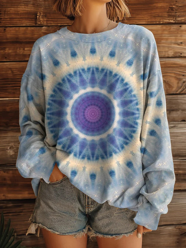 RETRO WESTERN STIJL SWEATSHIRT