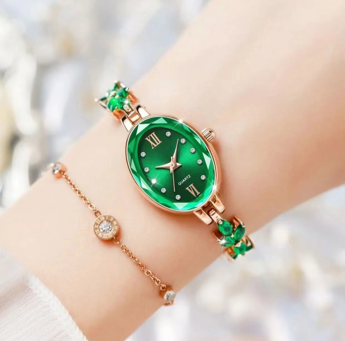 Elegante Dames Waterdichte Quartz Horloge