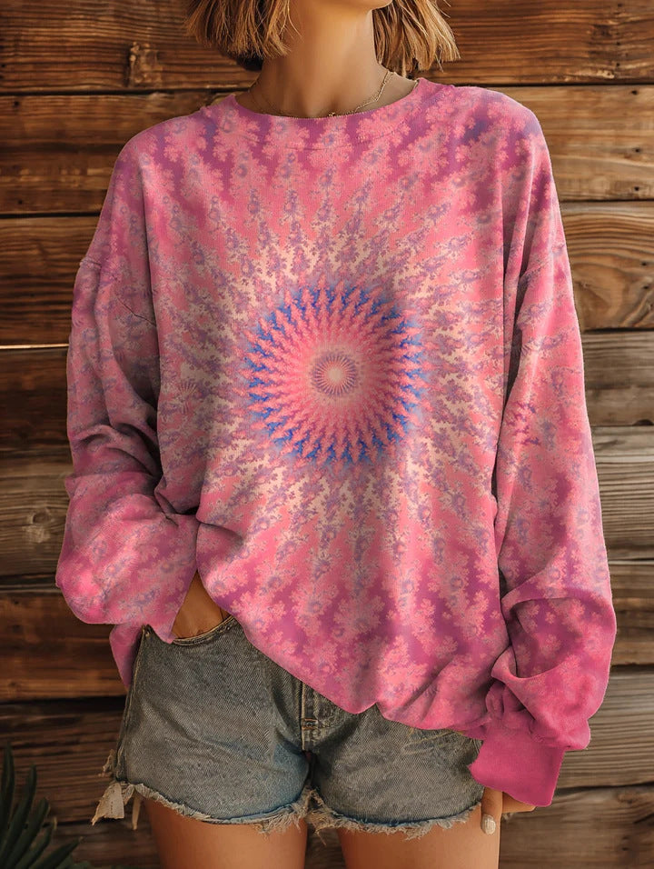 RETRO WESTERN STIJL SWEATSHIRT