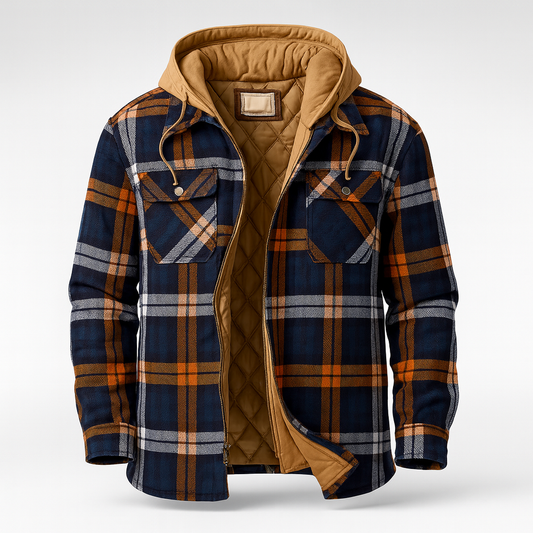 Hela™ | Stedelijk Gedurfde Patchwork Ruitjesjas