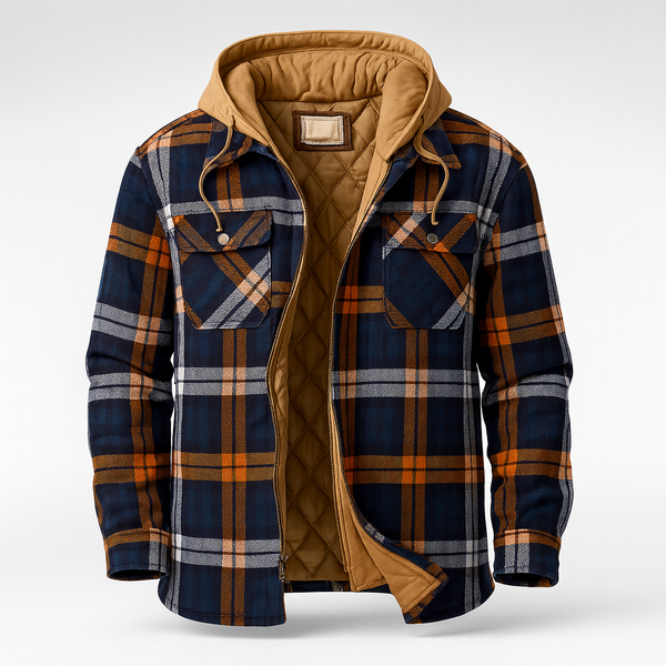 Hela™ | Urban Bold Patchwork Plaid Winter Shirt