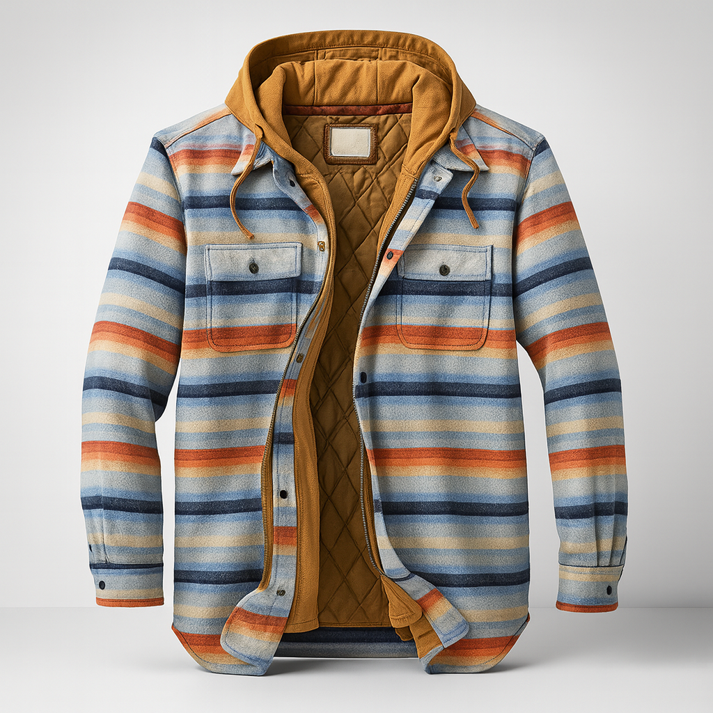 Hela™ | Stedelijk Gedurfde Patchwork Ruitjesjas