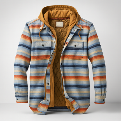 Hela™ | Stedelijk Gedurfde Patchwork Ruitjesjas