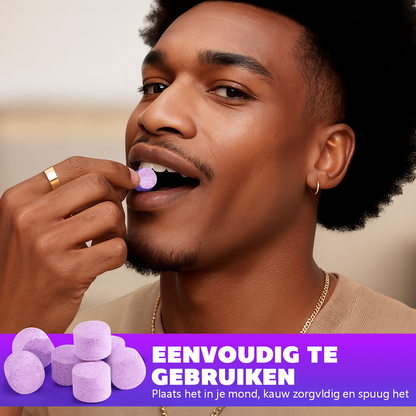 Ikzee Tandenbleek-, verfrissende Tabletten