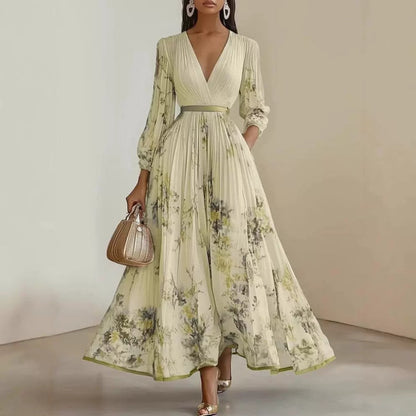 Celestine Pleated Dress™ | Effortless Holiday Elegance