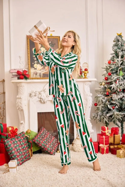 Jolly Stripes Christmas Lounge Set