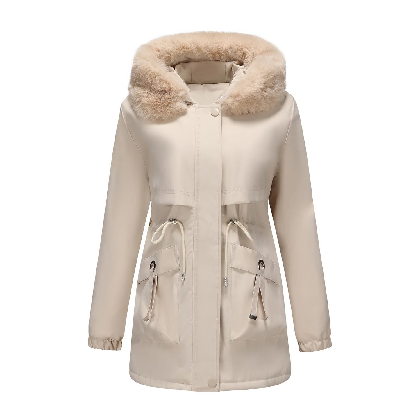 Hela Vornia Fur Parka