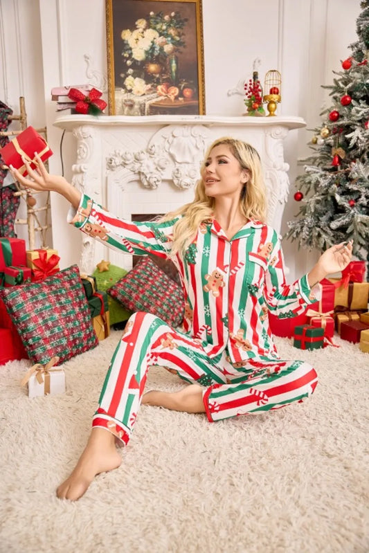 Jolly Stripes Christmas Lounge Set