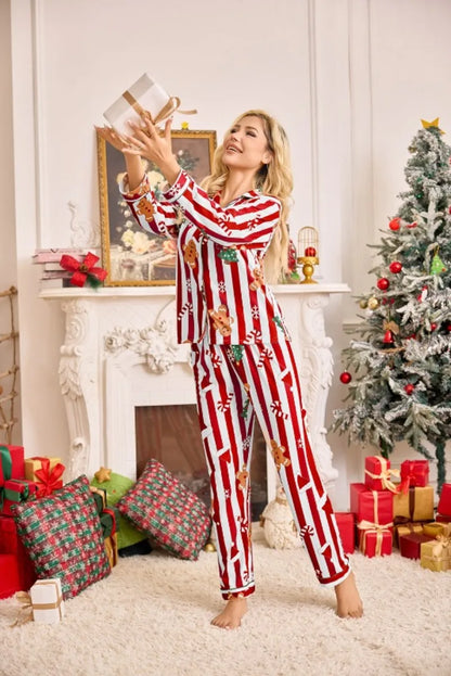 Jolly Stripes Christmas Lounge Set