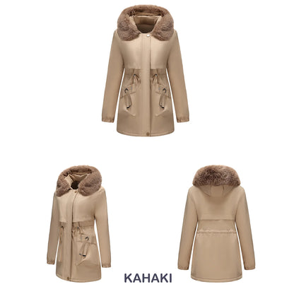 Hela Vornia Fur Parka