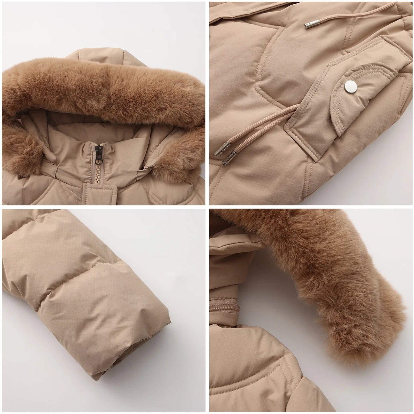 Hela Velnira Fur Parka