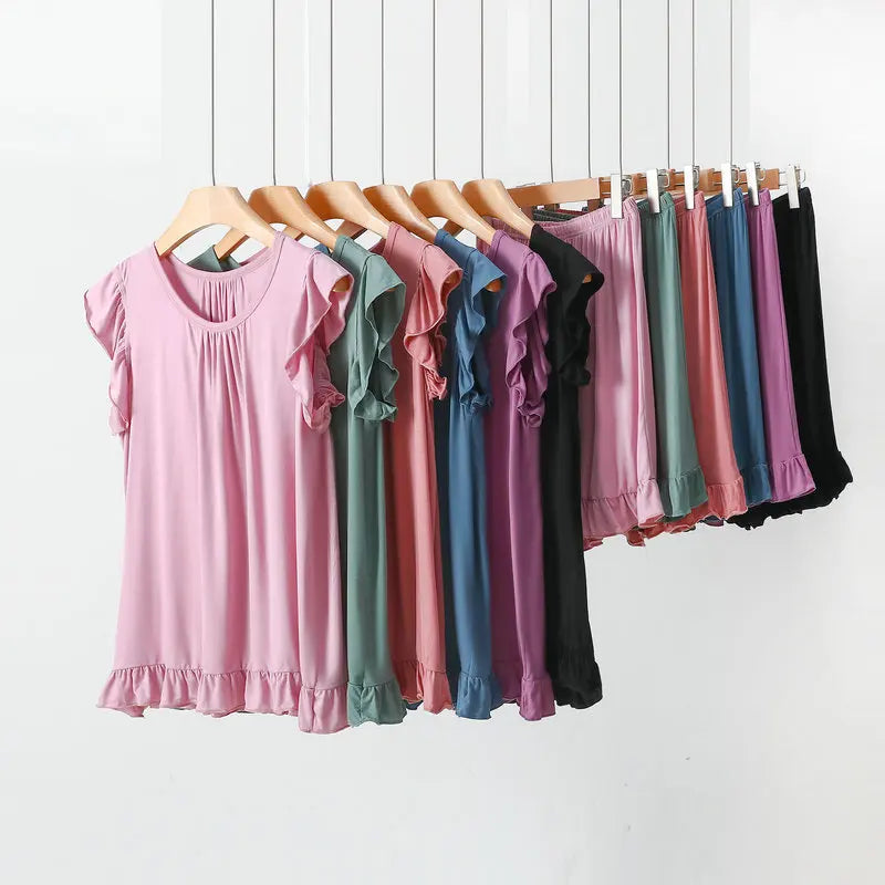 LaceBreeze Modal Pajamas