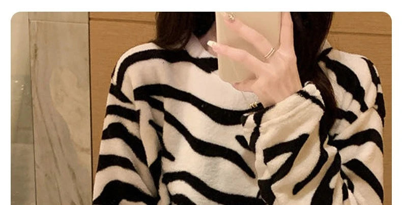 ZebraCozy Winter Pajamas