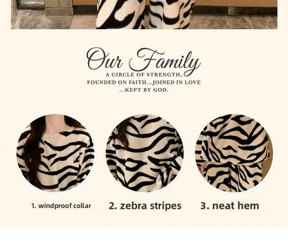 ZebraCozy Winter Pajamas