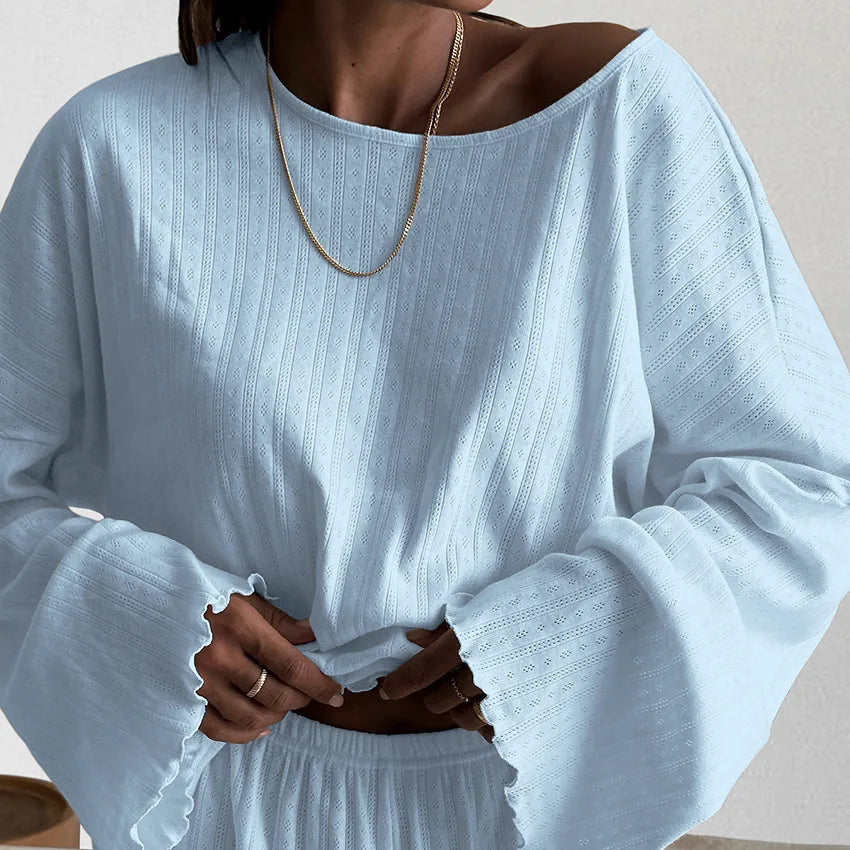 EAEOVNI Knitted Pajamas