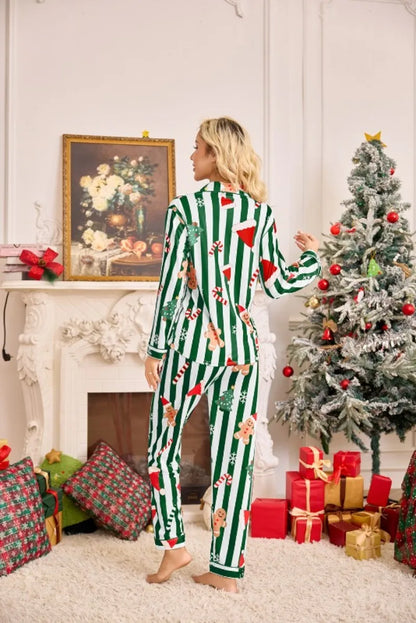 Jolly Stripes Christmas Lounge Set