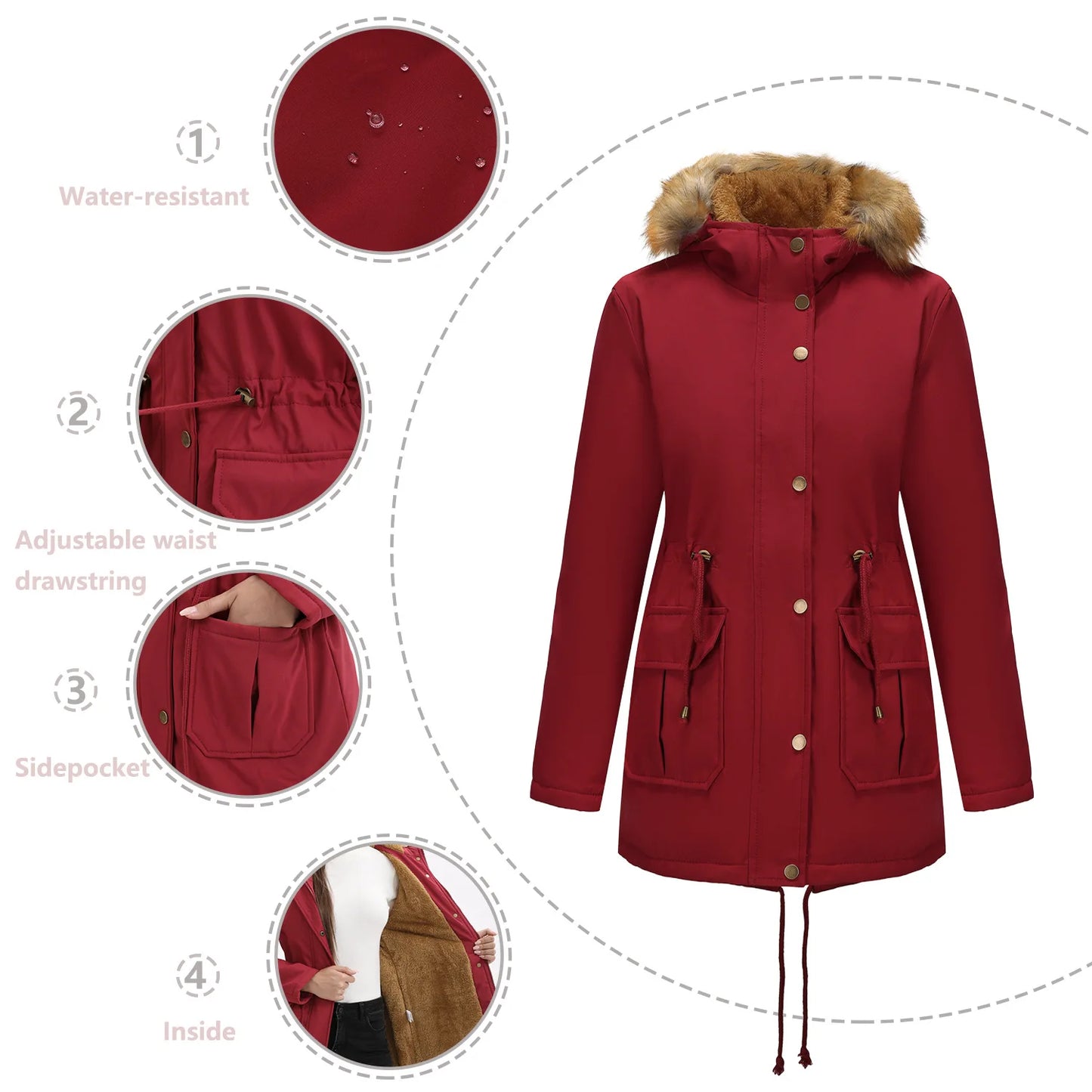 Hela Enva Goose Parka