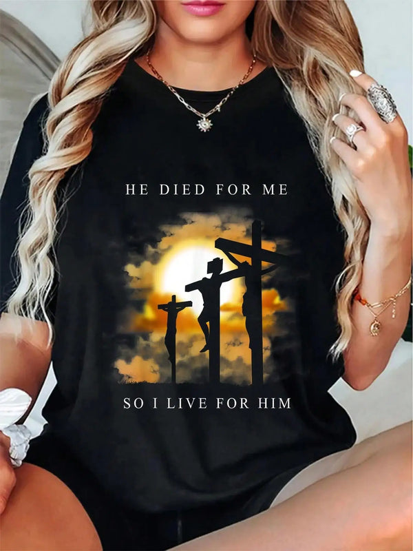 Jesus Died for Me Tee