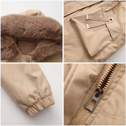 Hela Vornia Fur Parka