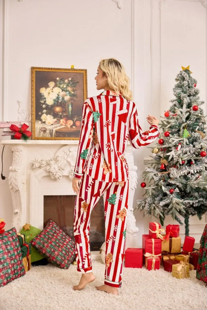 Jolly Stripes Christmas Lounge Set