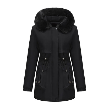 Hela Vornia Fur Parka