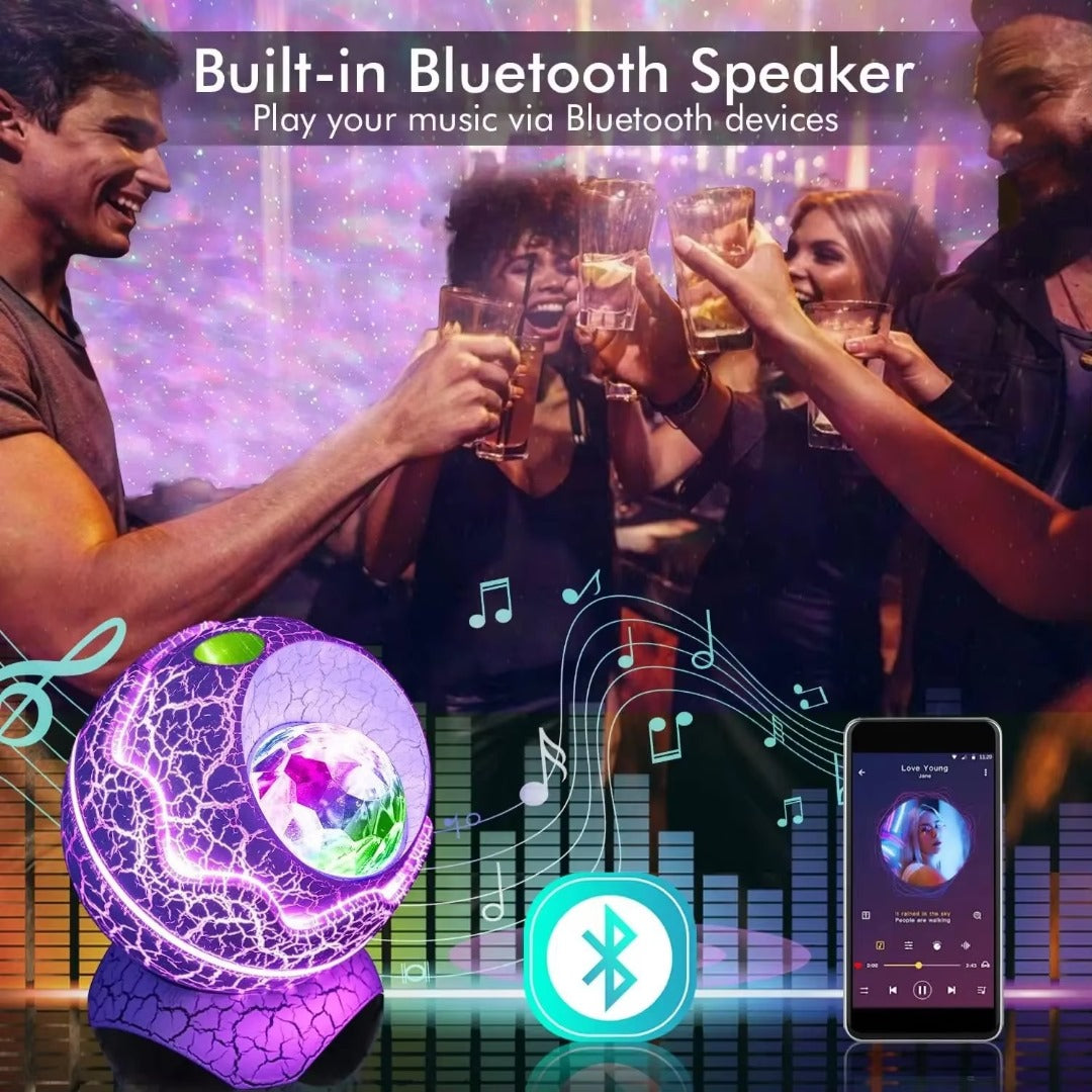 Kosmische Dino-Ei Projector