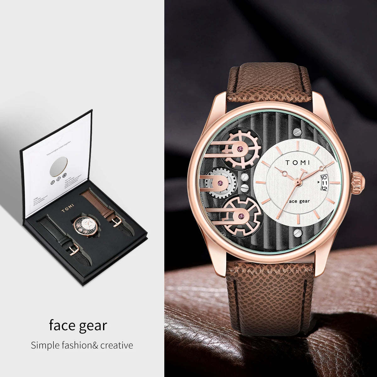 TOMI Luxe Herenhorloge