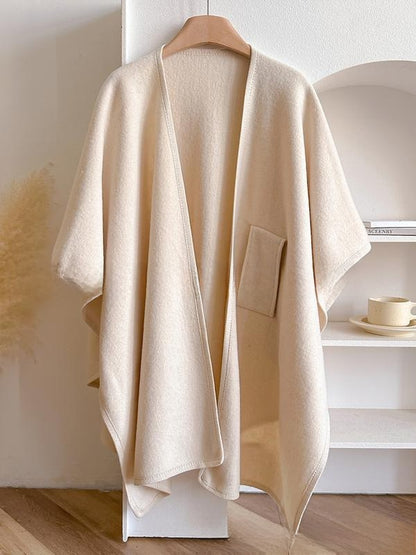 Hela- Cross Front Woolen Cloak