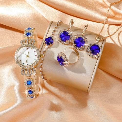 5-delige Luxe Dames Cadeau Horlogeset
