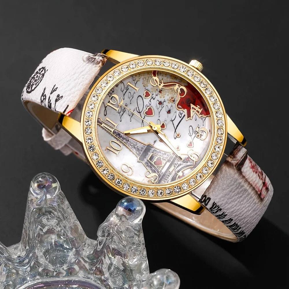 5-delige Luxe Dames Cadeau Horlogeset