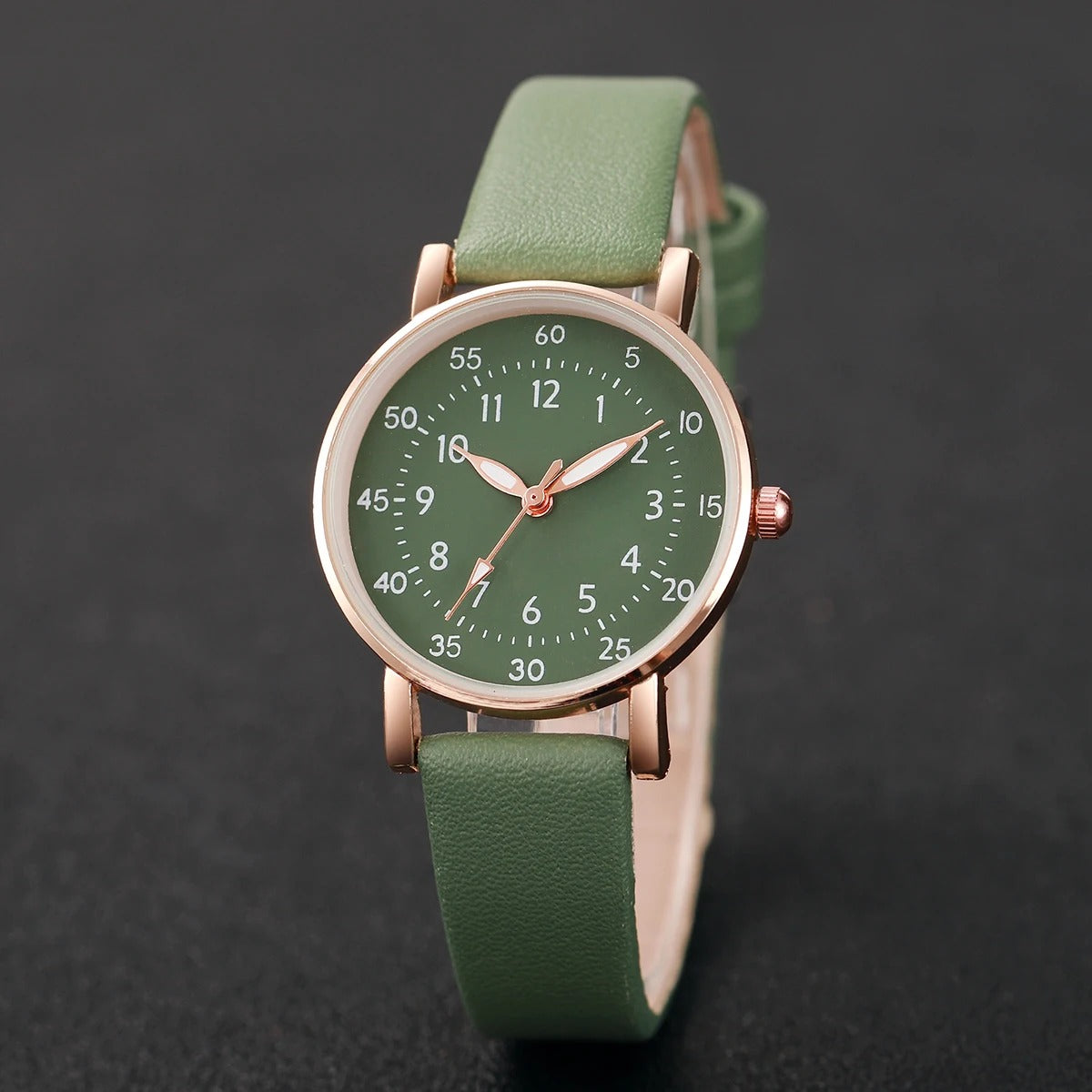 Damesmode Casual Armband Horloges 2pc Set