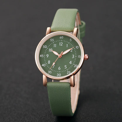 Damesmode Casual Armband Horloges 2pc Set