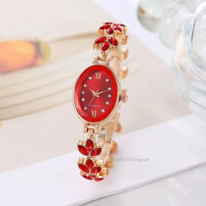 Elegante Dames Waterdichte Quartz Horloge