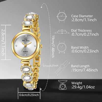 6-delige Luxe Dames Cadeau Horlogeset