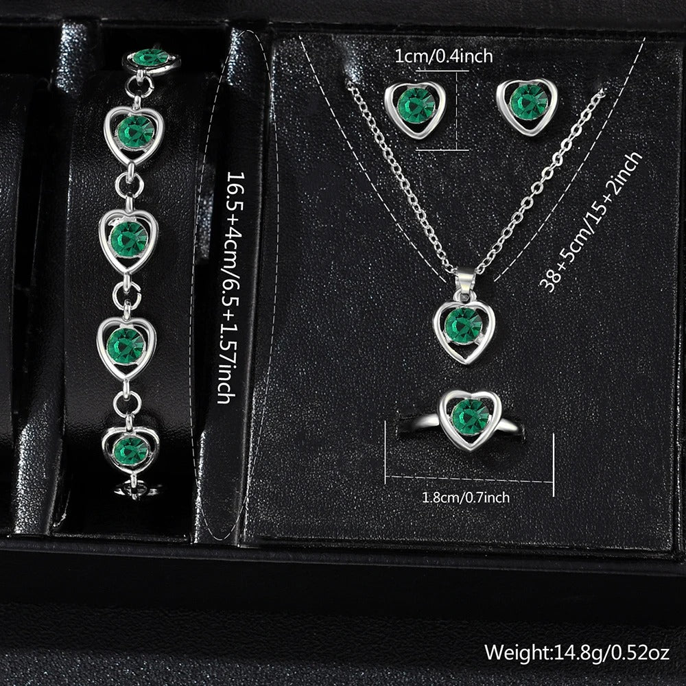 6-delige Luxe Dames Cadeau Horlogeset