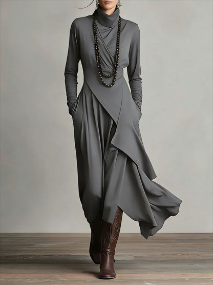 Celestine™ | Embroidered Loose-Fit Long Dress