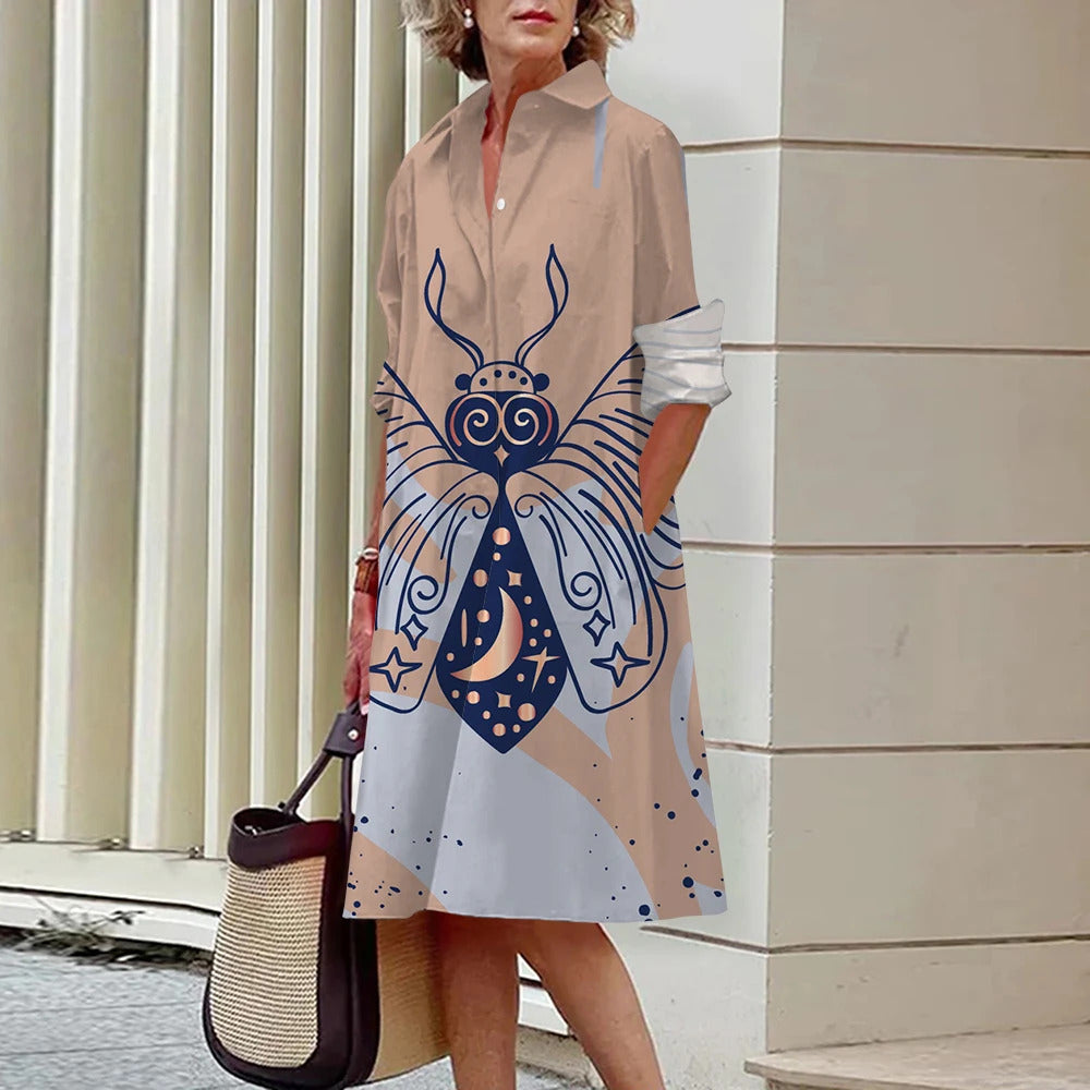 HELA JURK MET BLOEMENPATROON